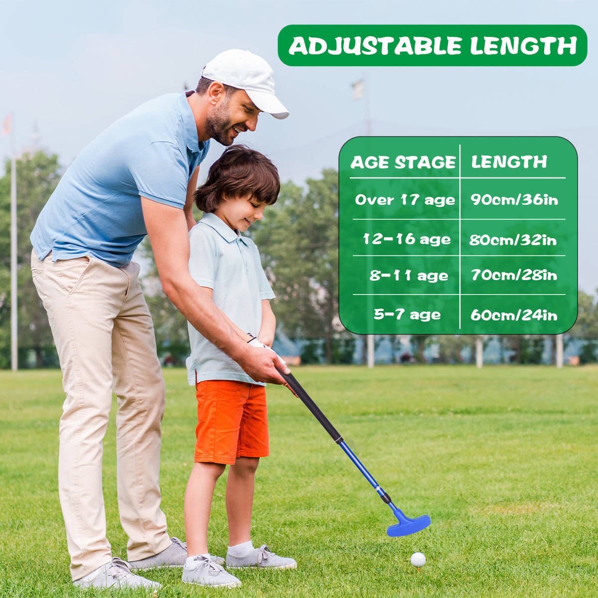 Mini Golf Putter 2PK with 2 Balls