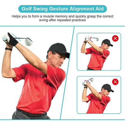 HOWTRUE Golf Wrist Brace Swing Training Correct Aid