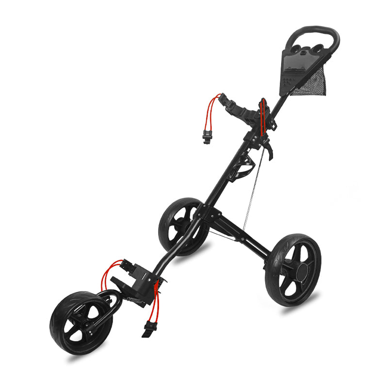 Lightweight 3 Wheel Aluminum Golf Push Cart