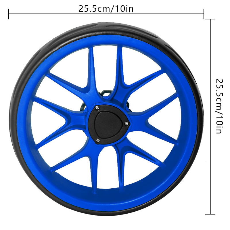 Golf Push Cart Wheels Replacement Diameter 10"