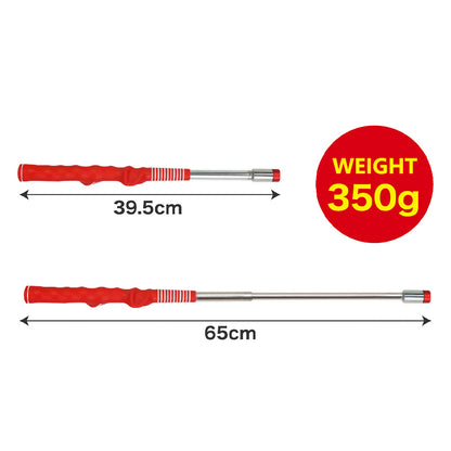 Golf Swing Trainer Aid with Metal Adjustable Head