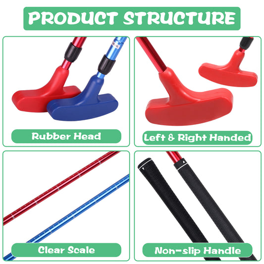 Mini Golf Putter 2PK with 2 Balls