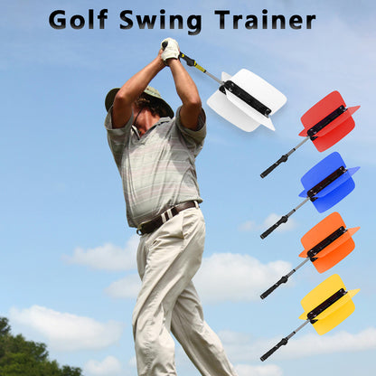 Golf Power Resistance Swing Fan Trainer