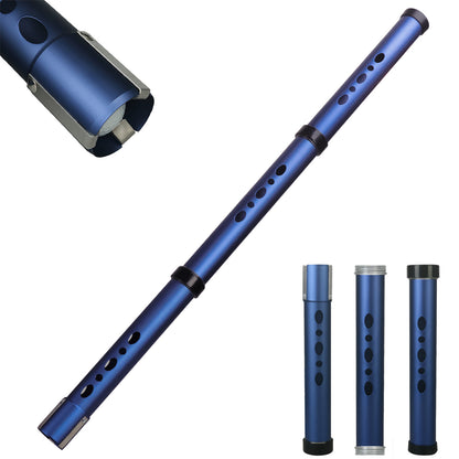 Golf Ball 3 Sections Aluminium Alloy Picker Tube with Metal Hooks