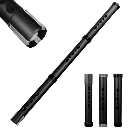 Golf Ball 3 Sections Aluminium Alloy Picker Tube with Metal Hooks