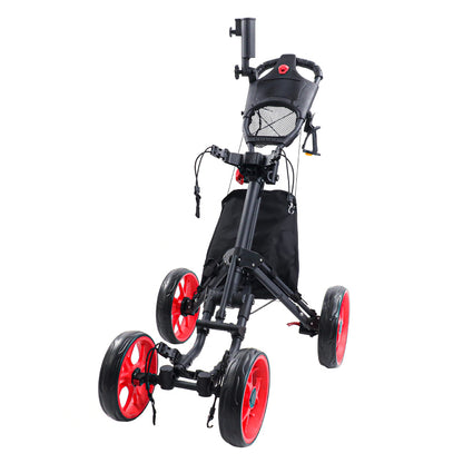 Golf Push Cart 4 Wheel
